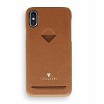 VixFox Apple Card Slot Back Shell for Iphone XSMAX karamelli pruun