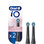 Braun Oral-B iO &otilde;rn puhastuskomplekt, 2 tk., harja kinnitus (must)