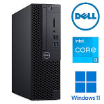 Dell 3070 sff i3-8100 8gb 180gb m2sata + 160 gb hdd DVD w11p Renew