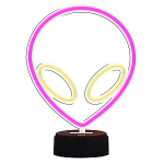 Manta SNL86PK Style Neon Lights UFO Pink