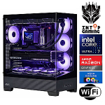 INTOP AQUA Ultra 7 270K Plus 64GB DDR5 1TB SSD M.2 NVME RX9060XT 16GB WiFi no-OS