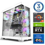 INTOP AQUA Ryzen 5 7600X 64GB DDR5 1TB SSD M.2 NVME RTX5050 8GB no-OS