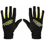 Rattakindad Rock Machine Winter Race LF, must/roheline, XXL