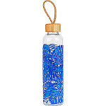 Cambridge CM06992 vihmamets klaaspudel 750ml bambusest kaanega