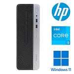 HP 400 G5 SFF i3-8100 8GB 128GB SSD + 320GB HDD W11P Renew