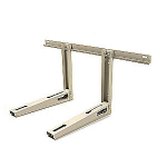 Maclean kron&scaron;tein &otilde;hukonditsioneerile/soojuspumbale, k&auml;epideme pikkus 450 mm, tsingitud teras, kuni 100 kg, MC-622