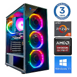INTOP Ryzen 5 3600 16GB 1TB SSD M.2 NVME+2TB RX6600 8GB WIN11