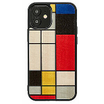 MAN&WOOD iPhone 12 mini mondrian puidust must
