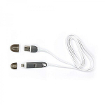 Sbox 2IN1W USB->Micro USB+IPH.5 M/M 1M valge