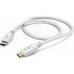 Hama USB-C &mdash; USB-C kaabel 1,5 m valge (183328)