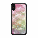 Ikins Apple SmartPhone case iPhone XS/S veekindel lillemuster must