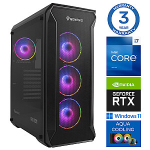 INTOP AQUA i7-14700F 32GB DDR5 500SSD M.2 NVME RTX5070Ti 16GB  WIN11Pro