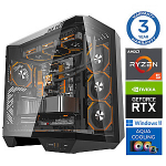 INTOP AQUA Ryzen 5 9600X 32GB DDR5 1TB SSD M.2 NVME RTX5070Ti 16GB  WIN11