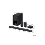 Sony HT-S40R 5.1ch kodukino heliribaga koos traadita tagak&otilde;laritega