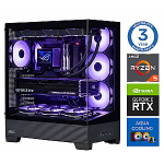 INTOP AQUA Ryzen 5 7500X3D 64GB DDR5 1TB SSD M.2 NVME RTX5070Ti 16GB  no-OS