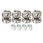 Laagri komplekt ABEC 9 CHROME (8 pcs)
