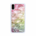 Ikins Apple SmartPhone case iPhone XS/S veekindel lilleline valge