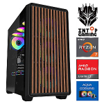INTOP AQUA Ryzen 7 9700X 16GB DDR5 1TB SSD M.2 NVME+2TB RX9060XT 16GB no-OS