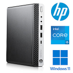HP 600G4 mini i5-8500T 8gb 256 M.2 NVME W11P wifi Renew