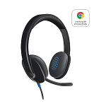 Logitech H540 USB austiņu galvas stīpa USB tipa A melns
