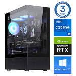 INTOP i7-12700F 32GB 250SSD M.2 NVME+2TB RTX5060 8GB WIN11Pro