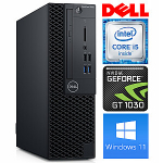 DELL 3060 SFF i5-8400 16GB 256SSD M.2 NVME GT1030 2GB DVD WIN11Pro