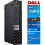 Dell 7060 mini i5-8500T 8gb 256 M.2 NVME W11P no lan only wifi Renew