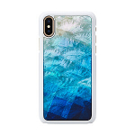 iKins SmartPhone case iPhone XS/S sinine j&auml;rv valge
