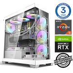 INTOP Ryzen 5 7500F 32GB DDR5 1TB SSD M.2 NVME+4TB RTX5070Ti 16GB ei-OS