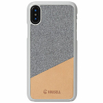 Krusell Apple Tanum Cover Apple iPhone XS nude
