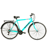 Pilsētas velosipēds Bisan 28 Hardy (PR10010413) Zils/melns (Rata izmērs: 28 Rāmja izmērs: XL)