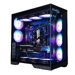 Zalman D50, ATX Mid Tower PC Case, 3 x 120mm Fans, Black