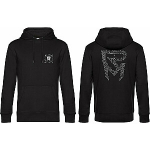 Dressipluus kapuutsiga Rock Machine, must, L