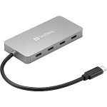 Sandberg SANDBERG USB-C to 4 x USB-C Hub