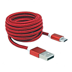 Sbox USB->Micro USB M/M 1.5m USB-10315R punane