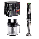Braun MultiQuick 9 MQ 9195XLI 2 l sukeldatav segisti 1200 W must, roostevaba teras