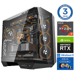 INTOP AQUA Ryzen 7 9700X 16GB DDR5 1TB SSD M.2 NVME+2TB RTX5070Ti 16GB WIN11