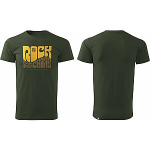 T-s&auml;rk Rock Machine Wave, roheline, S