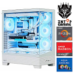 INTOP AQUA Ryzen 7 7800X3D 32GB DDR5 1TB SSD M.2 NVME+2TB RX9060XT 16GB no-OS