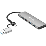 Sandberg 136-63 USB-C/A kuni 4xUSB 3.0 hub