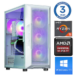 INTOP Ryzen 5 3600 16GB 500SSD M.2 NVME+2TB RX6600 8GB WIN11
