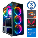 INTOP Ryzen 5 5600GT 16GB 250SSD M.2 NVME+4TB Radeon RX Vega 7 WIN11