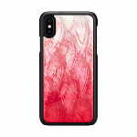 Ikins Apple SmartPhone case iPhone XS/S roosa j&auml;rv must