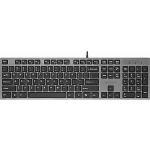 Vadu klaviatuur A4Tech KV-300H X-SLIM Graphite Black US (KV300HUSB)