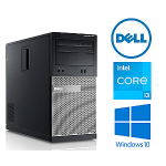 Dell 390 MT i3-2100 8GB 256GB SSD + 500GB HDD DVD W10P Renew