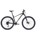 Kalnu velosipēds Rock Machine Manhattan 40-29 Gloss Black (Rata izmērs: 29 Rāmja izmērs: S)