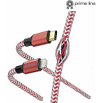 USB kaabel Hama USB-C Lightning, 1,5 m, punane (001833100000)