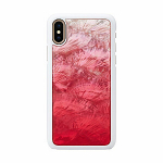 Ikins Apple SmartPhone case iPhone XS/S roosa j&auml;rv valge