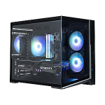 Zalman D30, mATX Mini Tower PC Case, 3 x 120mm ARGB Fans, Black