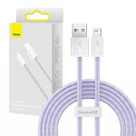 Baseus Dynamic USB uz Lightning, 2,4 A, 2 m (violetne)